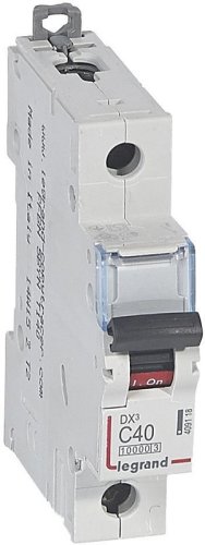 Выключатель автоматический Legrand DX3-E 10000 1п 40А C 16кА картинка